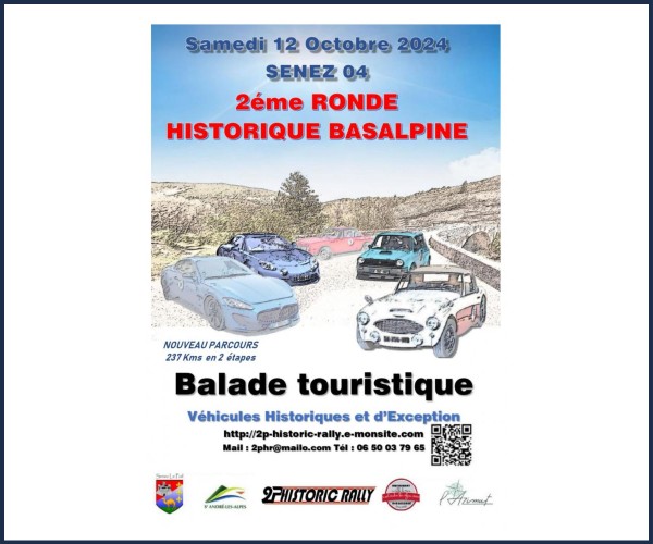 Senez. 2ème Ronde Historique Basalpine