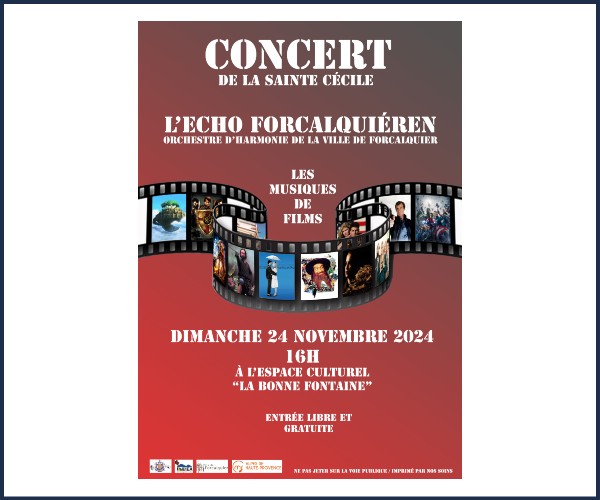 Forcalquier. Concert de Sainte Cécile
