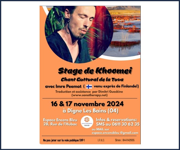 Digne les Bains. Voyage Sonore