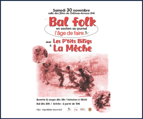 Château Arnoux Saint Auban. Bal Folk