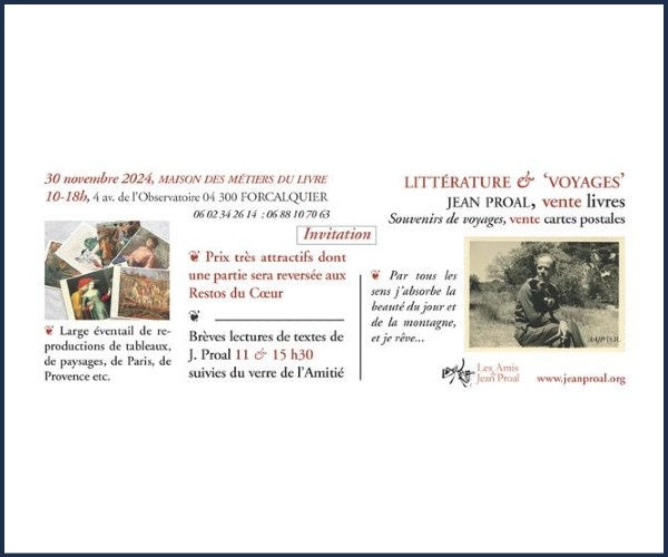 Forcalquier. Littérature et Voyages