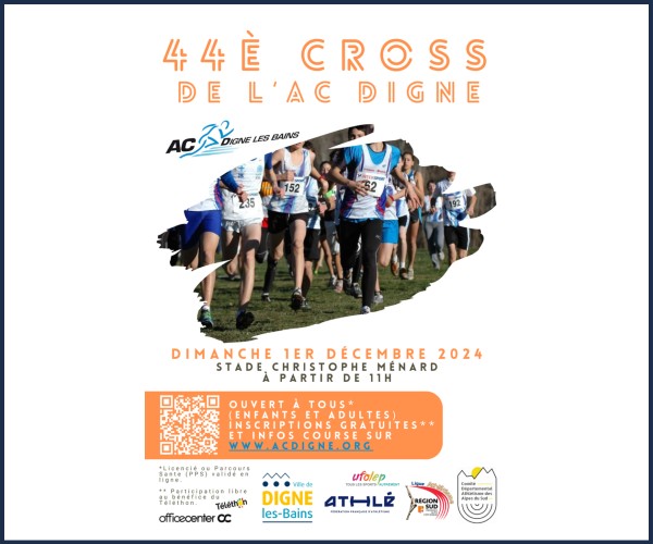 44ème édition Cross de l'AC Digne