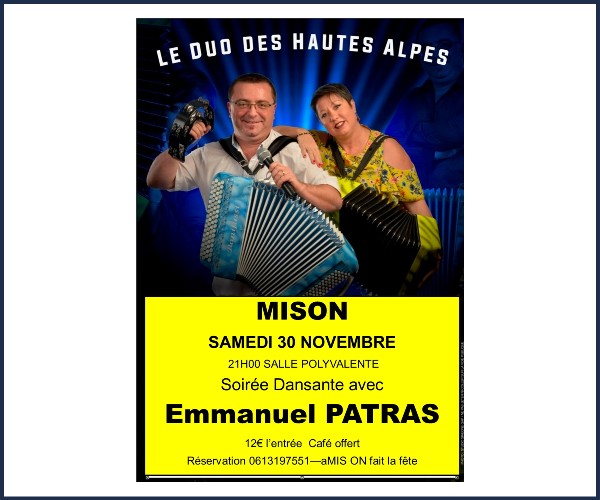 Mison. Soirée Dansante