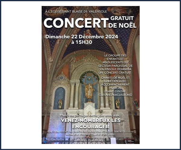Valensole. Concert de Noël 2024