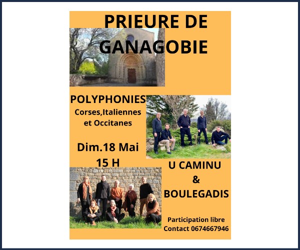 Ganagobie. Concert Polyphonies