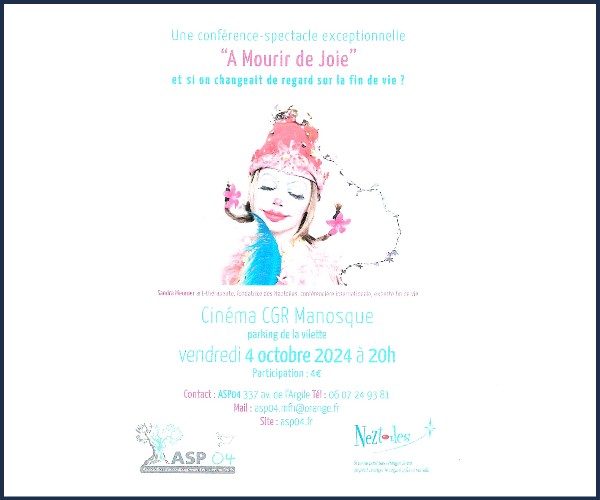 Manosque. Conférence spectacle