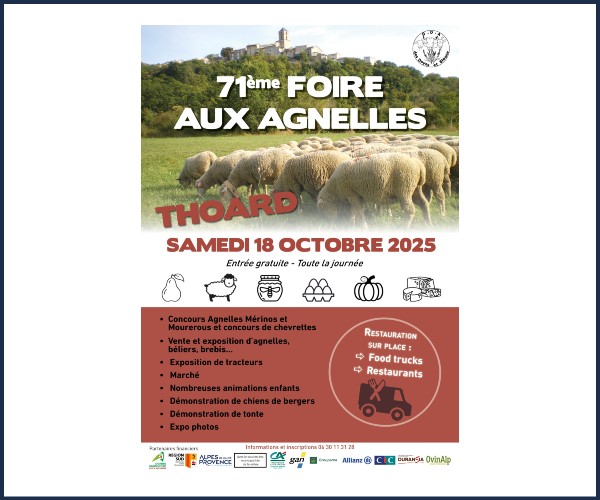 71ème Foire aux Agnelles de Thoard