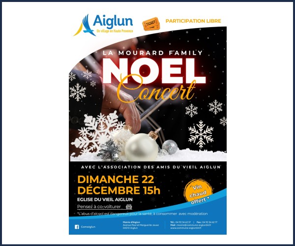 Aiglun. Concert de Noël 2024