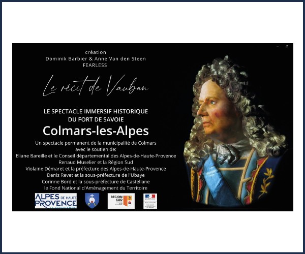 Colmars les Alpes. Exposition, Le récit de Vauban