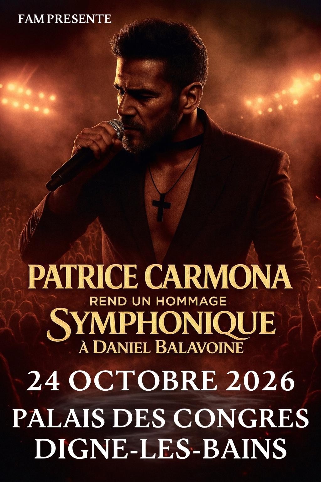 Patrice Carmona, hommage à Daniel Balavoine à Digne