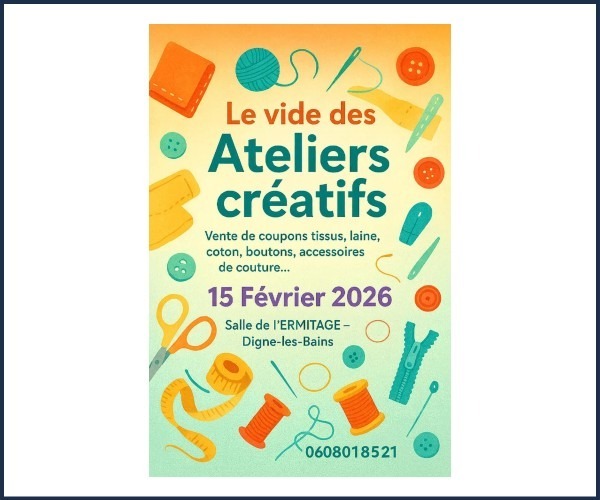 Vide greniers des loisirs créatifs