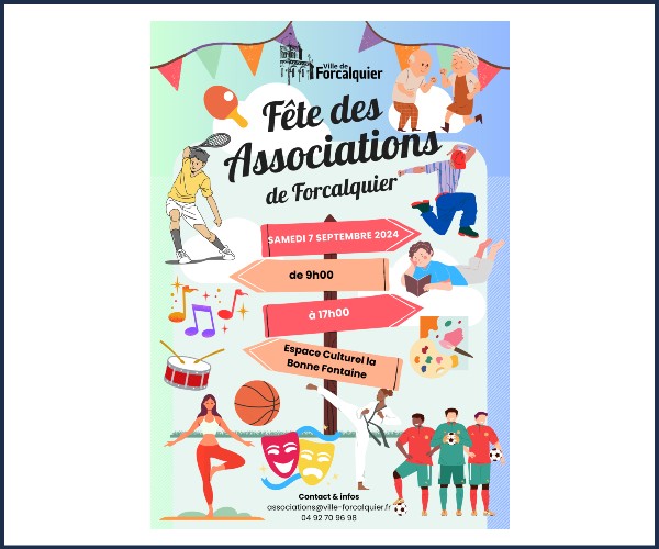 Forcalquier. Fête des Associations