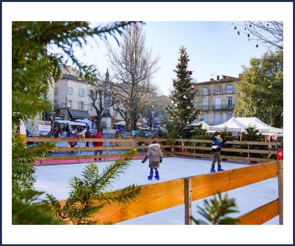 Forcalquier. Patinoire 2024