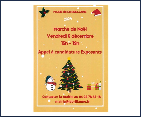 La Brillanne. Marché de Noël 2024