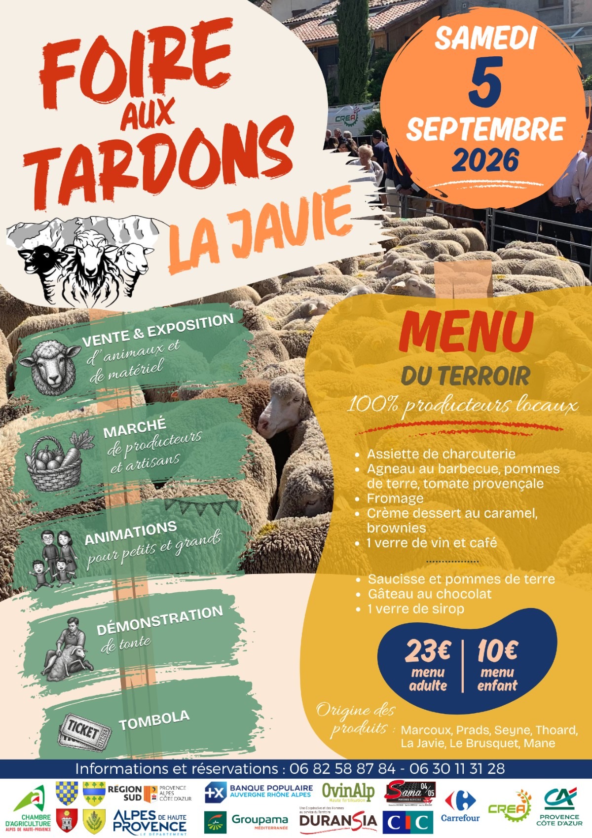 44ème Foire aux Tardons de La Javie
