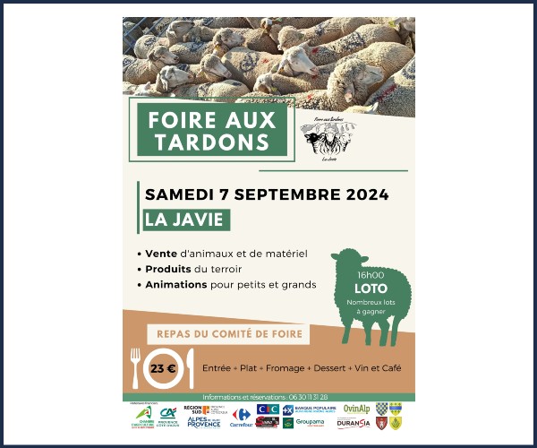 La Javie. Foire aux Tardons