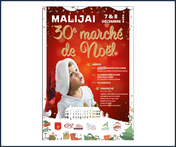 Malijai. 30ème Marché paysan et artisanal de Noël