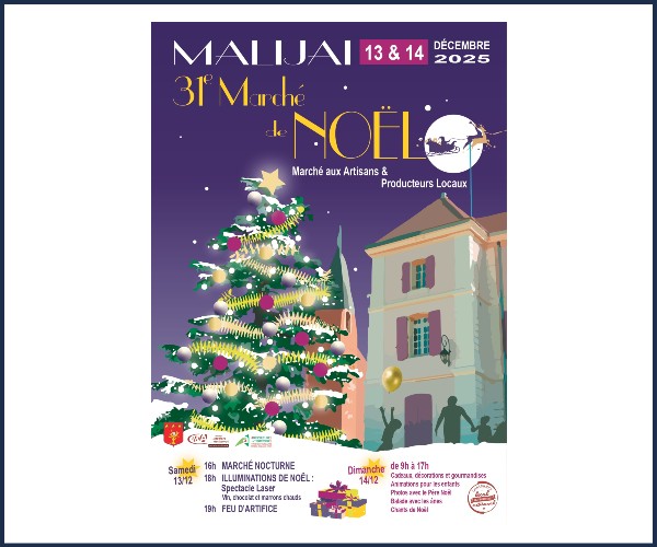 Le Marché de Noël de Malijai, un week-end Magique et Lumineux