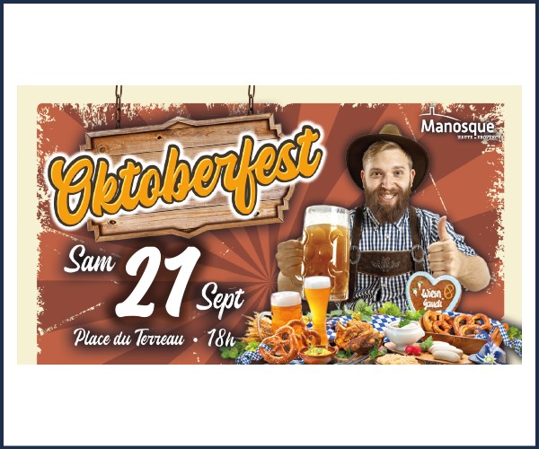 Manosque. Oktoberfest Fête de la Bière