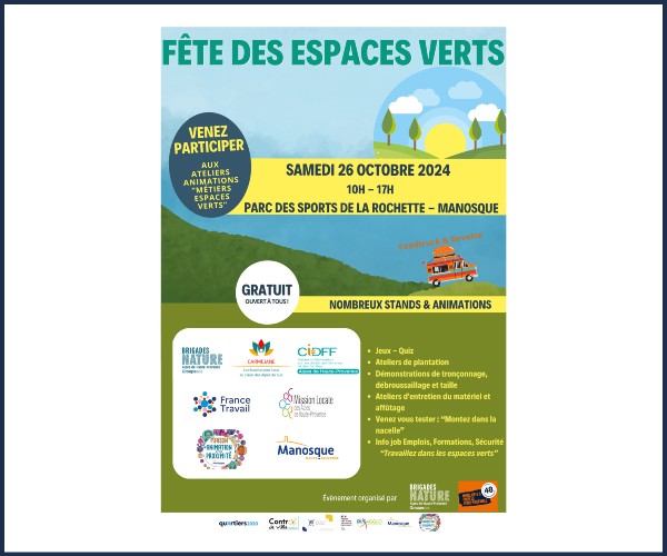 Manosque. Fête des espaces Verts
