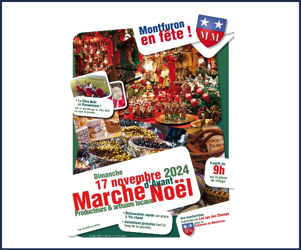 Montfuron. Marché d’Avant Noël