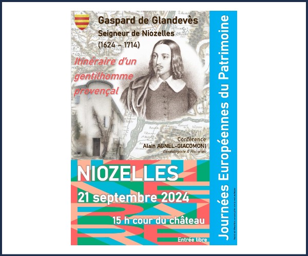 Gaspard de Glandevès, seigneur de Niozelles