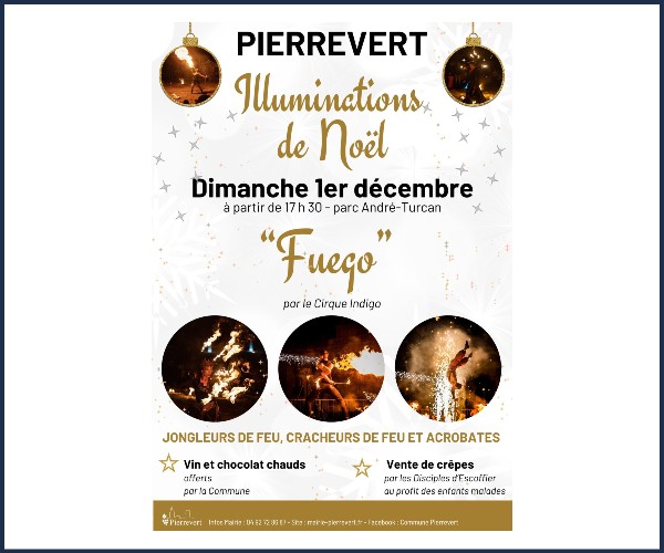 Pierrevert. Lancement des Illuminations