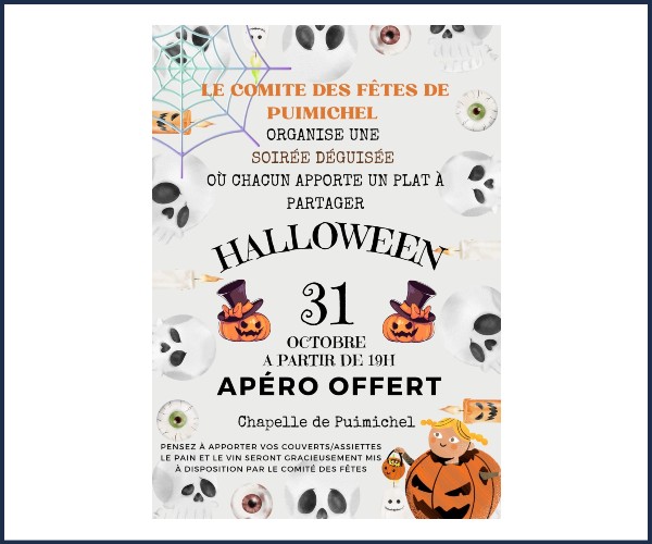 Puimichel. Halloween