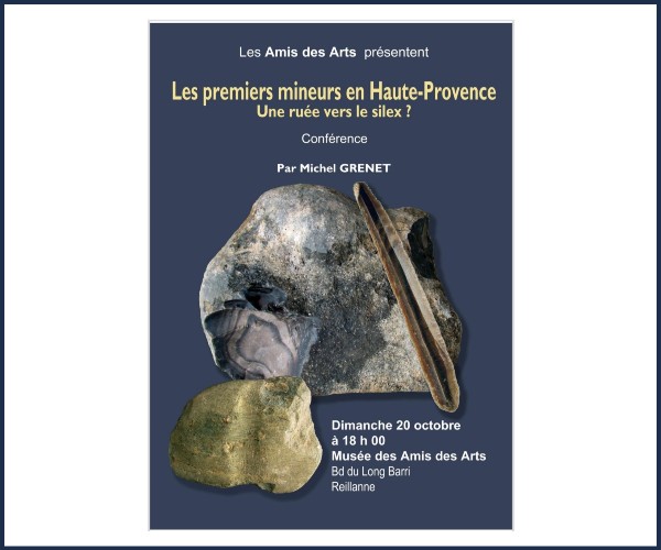 Reillanne. Conférence, Les premiers Mineurs