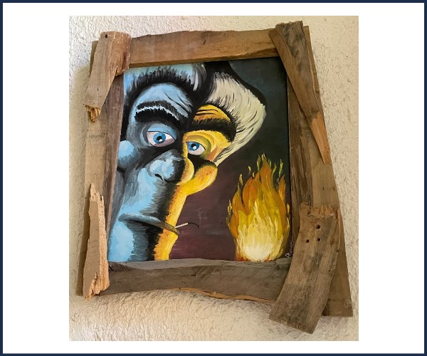 Sainte Tulle. R'Eve d'Art expose les peintures de Philippe Portugal