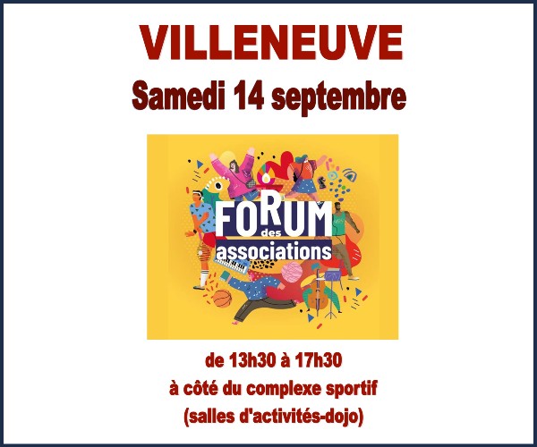 Villeneuve. Forum des Associations