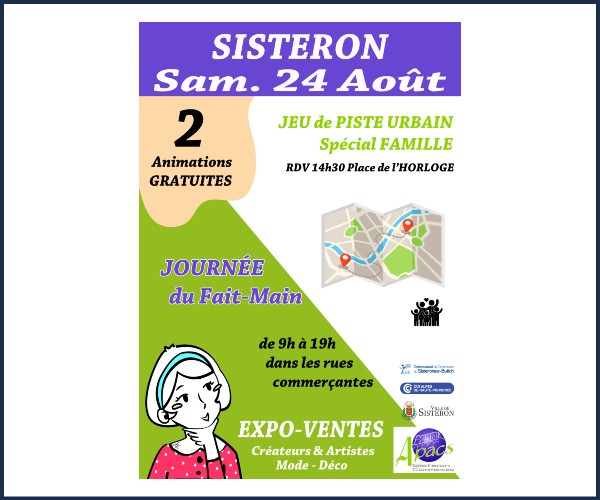 Sisteron. Jeu de piste en famille
