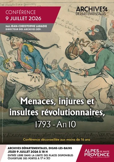 Conférence, Menaces, injures et insultes révolutionnaires (1793 - an 10)