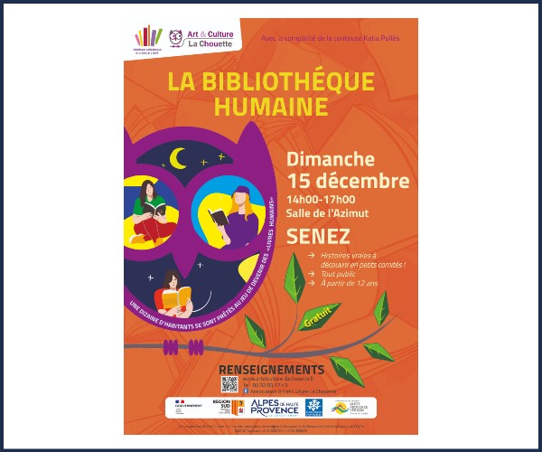 Senez. La Bibliothèque Humaine