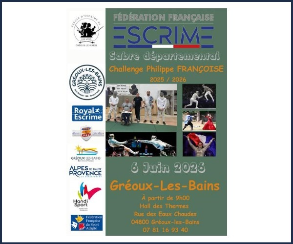 Challenge Philippe Françoise à Gréoux 