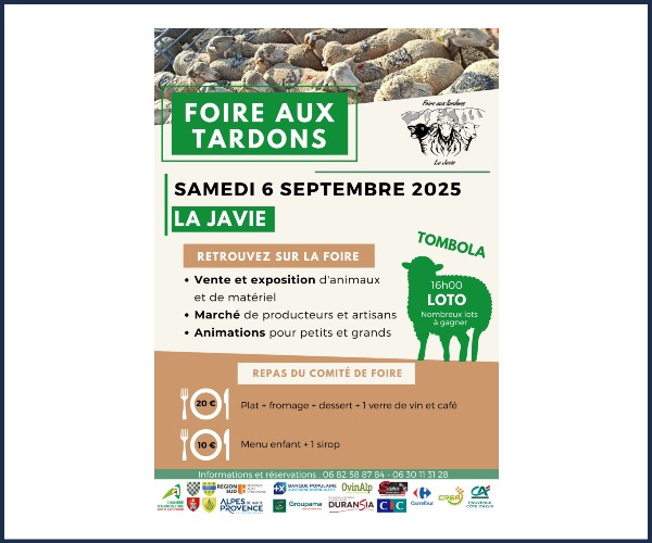 La Javie. Foire aux Tardons 2025