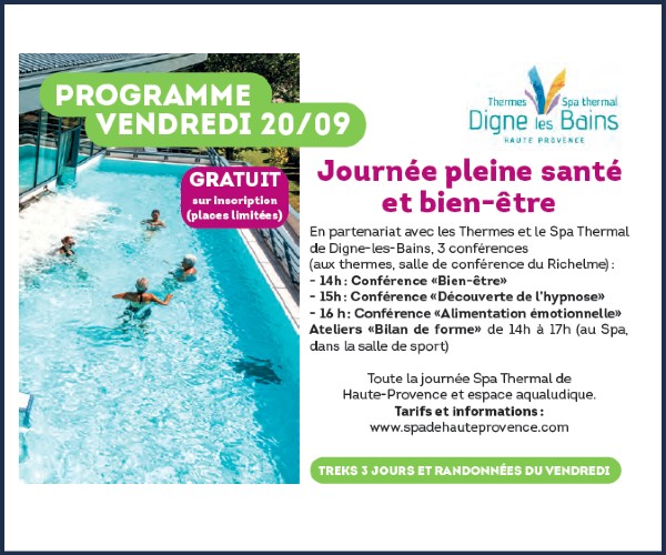 Digne les Bains. Festival de l'Outdoor 2024 Conférence
