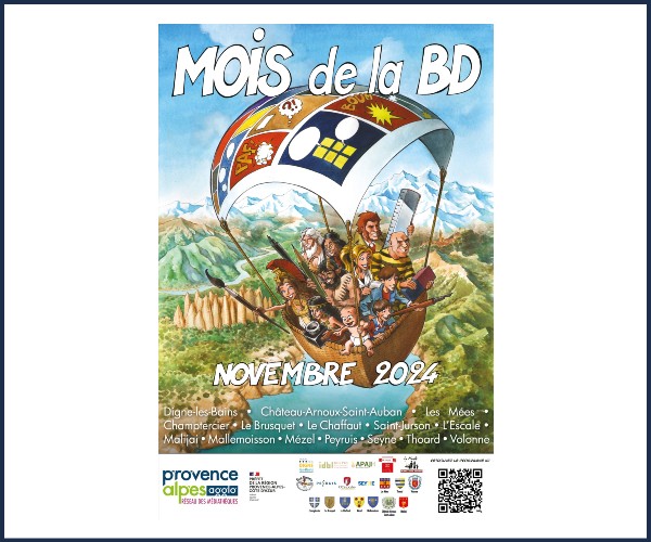 Digne les Bains. Mois de la BD, Atelier Mangas