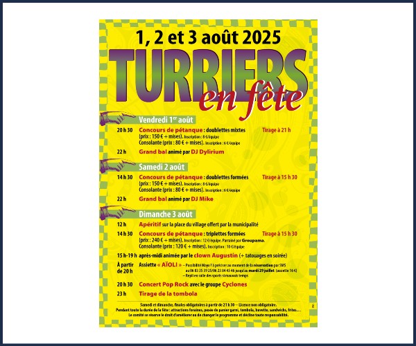 Turriers en Fête 2025