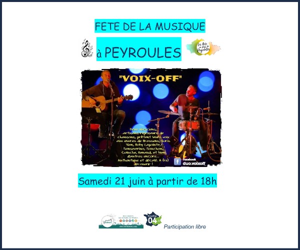 Fête de la Musique 2025 à Peyroules