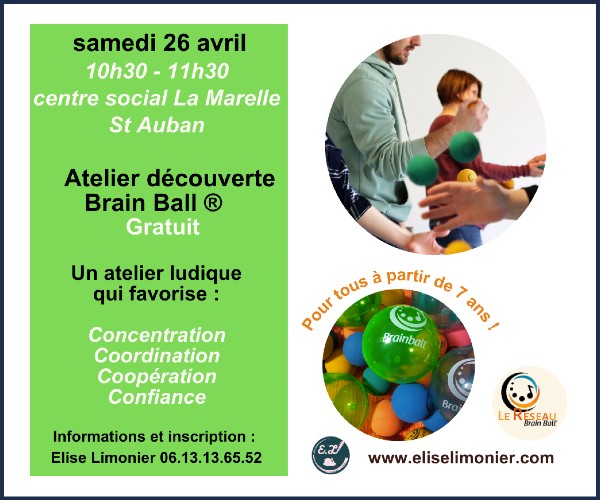 Château Arnoux Saint Auban. Atelier découverte Brain Ball