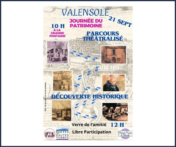 Valensole. Journées Européennes du Patrimoine 2024 Visite Grande Fontaine et Lavoir