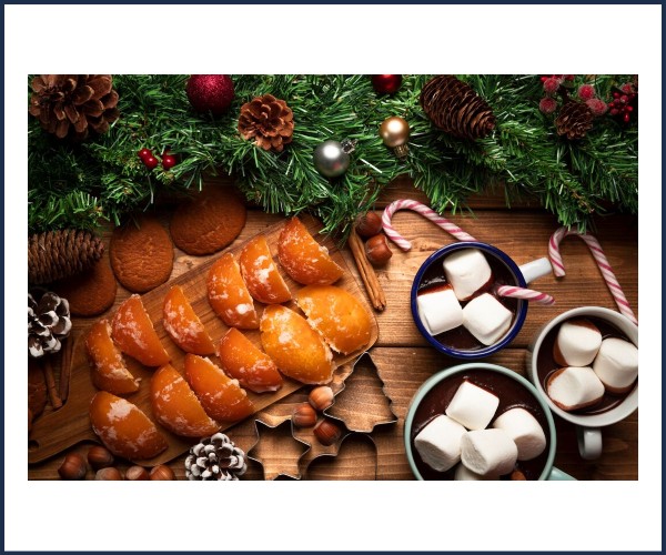 Enchastrayes. Goûter de Noël Le Sauze 1400