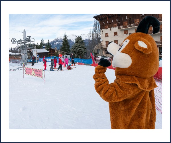 Enchastrayes. La mascotte du Sauze 1400