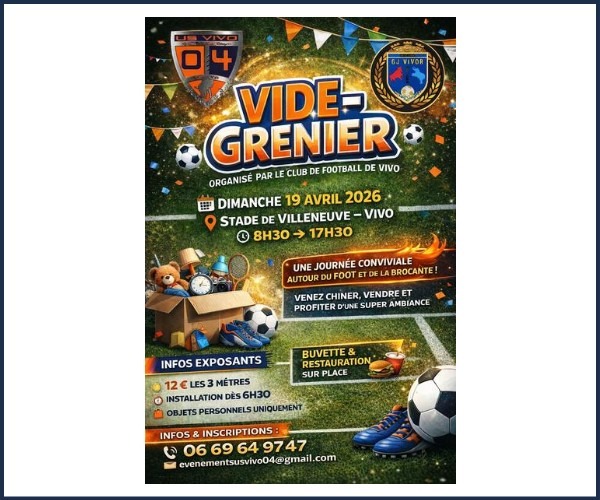 Vide greniers à Villeneuve 