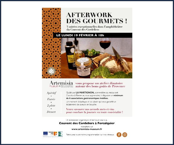 Forcalquier. L'Afterwork des Gourmets