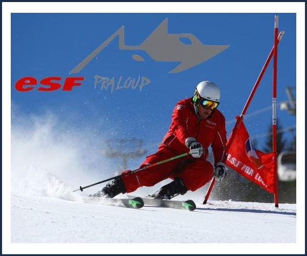 Uvernet Fours. Course de Ski Haribo Pra Loup 1600
