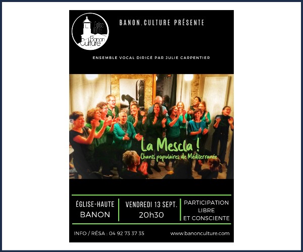 Banon. Concert Ensemble vocal La Mescla