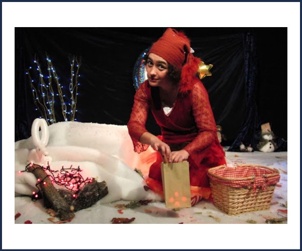 Gréoux les Bains. Spectacle de noël Papillote à la recherche du Père Noël