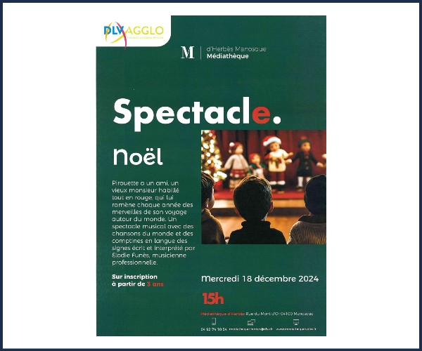 Manosque. Spectacle musical, Mon ami Noël 2024